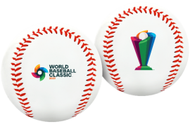 Rawlings WBC Logo White Baseball 2023 - Forelle American Sports Equipment
