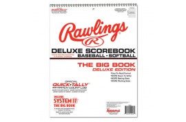 Rawlings Deluxe System-17 Baseball Scorebook (17SBDLX) - Forelle American Sports Equipment