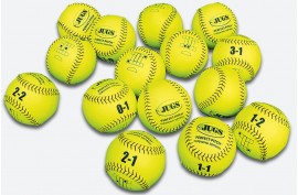 Jugs Perfect Pitch Softball (15PK) - Forelle American Sports Equipment