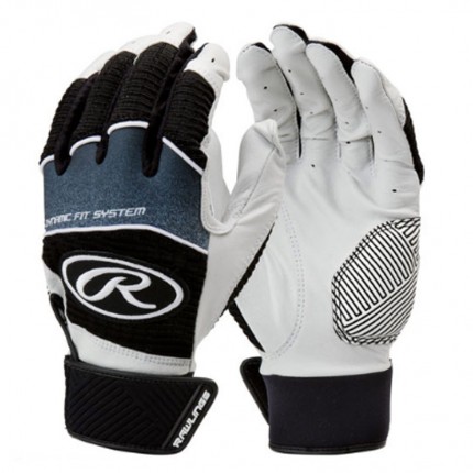 Details about   Rawlings Adult Workhouse Batting Gloves Blue/White Size Medium WH950BG 