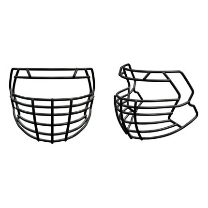 Riddell Revolution SPEED S2BDC-HT-LW S-Bar Football Helmet Facemask BLACK 