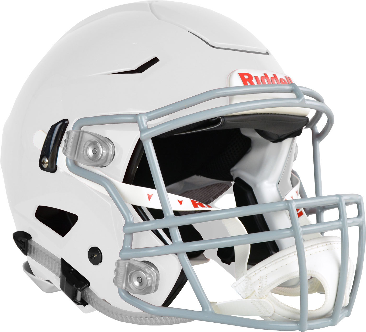 Riddell Speed Flex Football Helmet Matte Blue w/ Facemask Adult Medium 