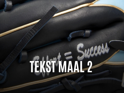 tekst maal twee