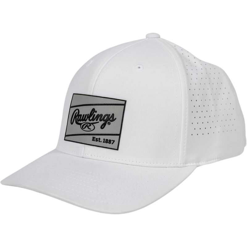 Rawlings RWHPF Performance Hat Color White