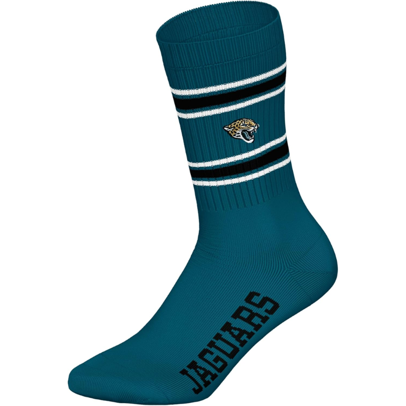 NFL Jacksonville Jaguars 3-Pack Soft Cotton Crew Socks