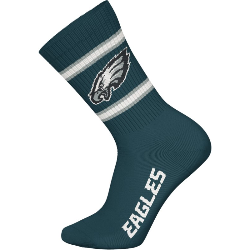 NFL Philidelphia Eagles 3-Pack Soft Cotton Crew Socks