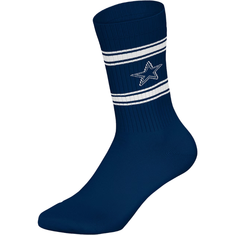 NFL Dallas Cowboys 3-Pack Soft Cotton Crew Socks