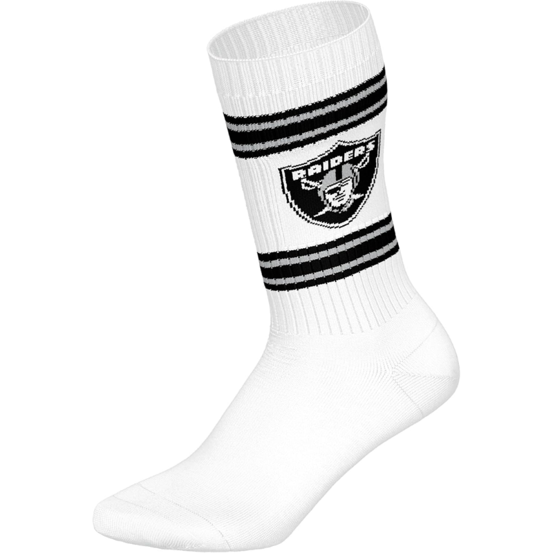NFL Las Vegas Raiders 3-Pack Soft Cotton Crew Socks