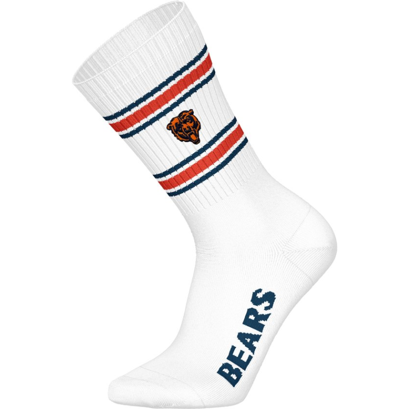NFL Chicago Bears 3-Pack Soft Cotton Crew Socks