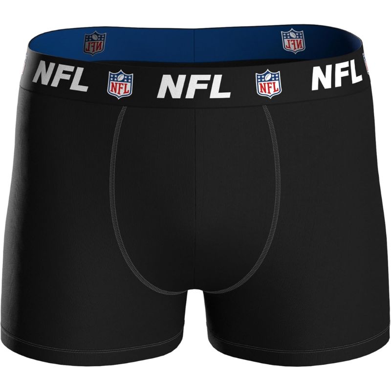 NFL Shield Logo 3-Pack 95% Cotton Boxers