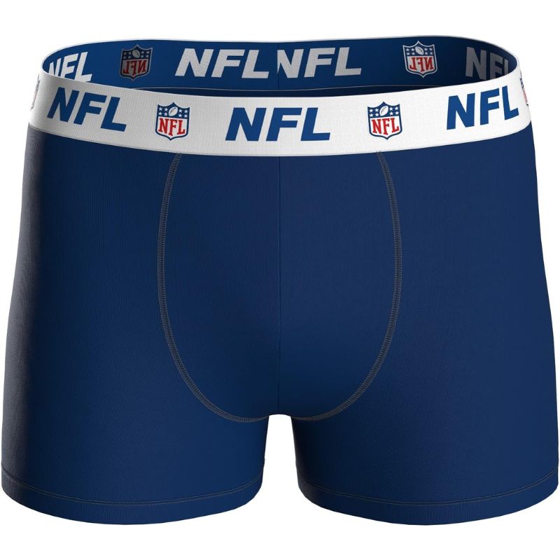 NFL Shield Logo 3-Pack 95% Cotton Boxers