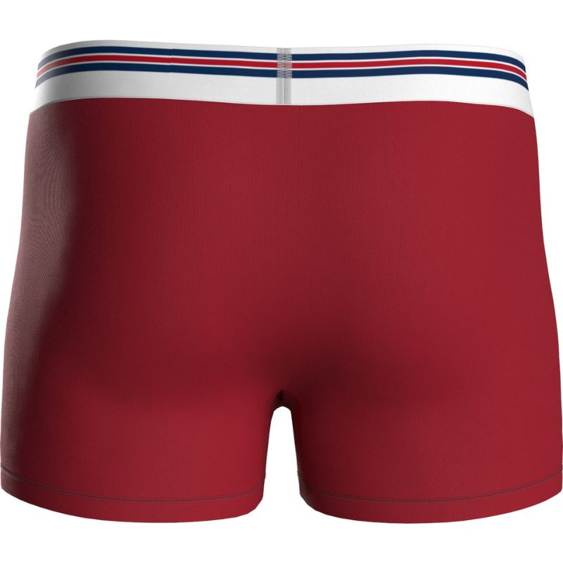 NFL New England Patriots 3-Pack 95% Cotton Boxers | Navy/Grey/Red Size M