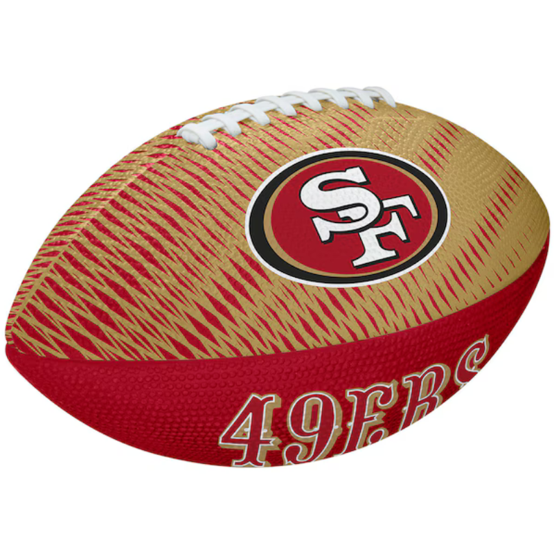 Wilson NFL Team Tailgate Football Junior Team 49ers