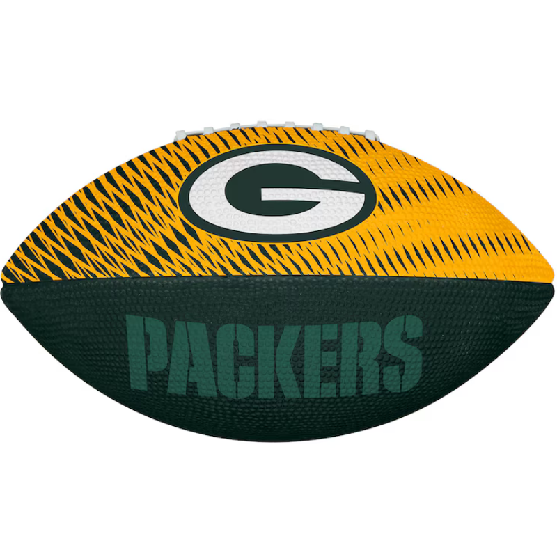 Wilson NFL Team Tailgate Football Junior Team Packers