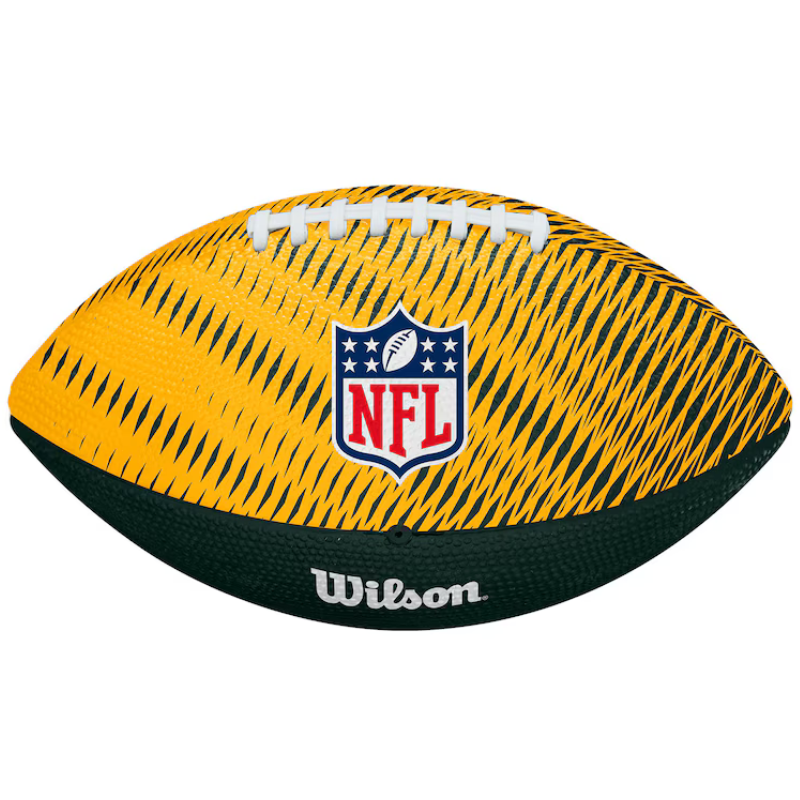 Wilson NFL Team Tailgate Football Junior Team Packers
