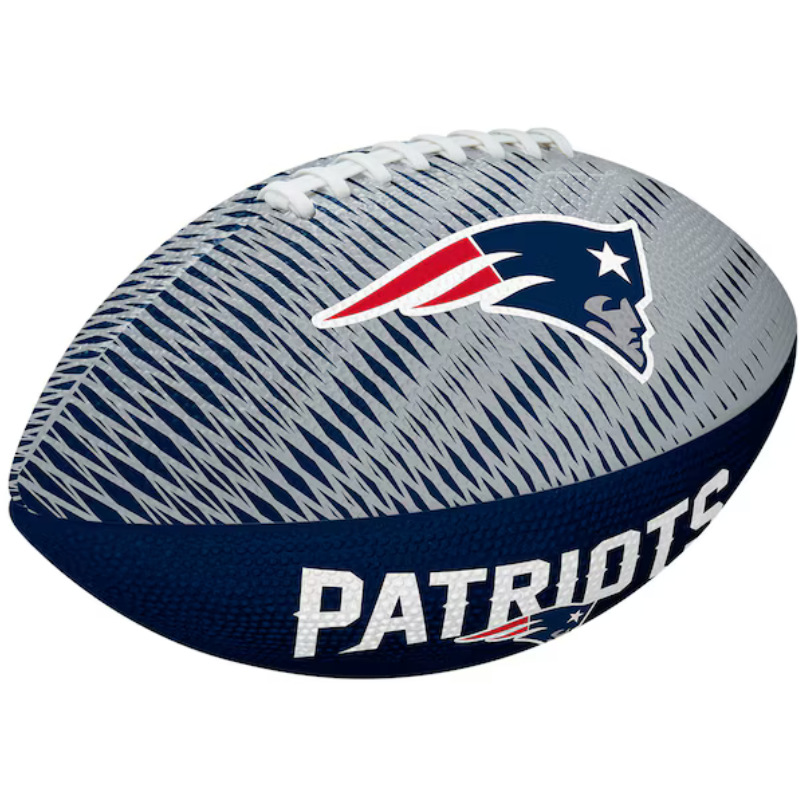 Wilson NFL Team Tailgate Football Junior Team Patriots
