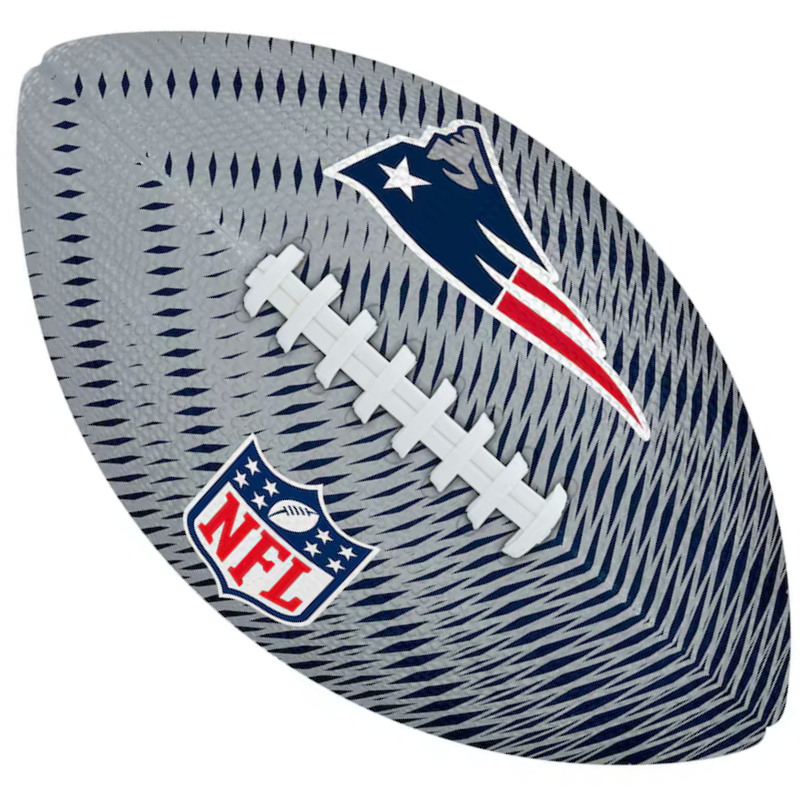 Wilson NFL Team Tailgate Football Junior Team Patriots