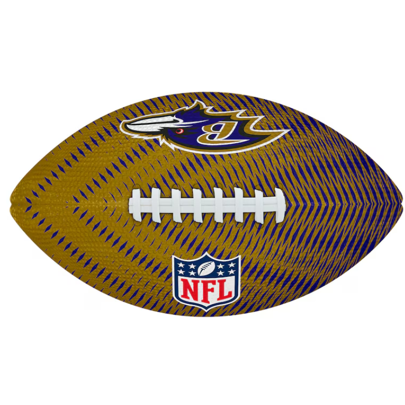 Wilson NFL Team Tailgate Football Junior Team Ravens