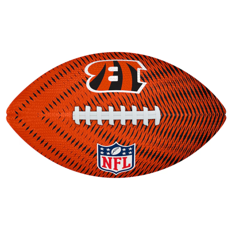 Wilson NFL Team Tailgate Football Junior Team Bengals