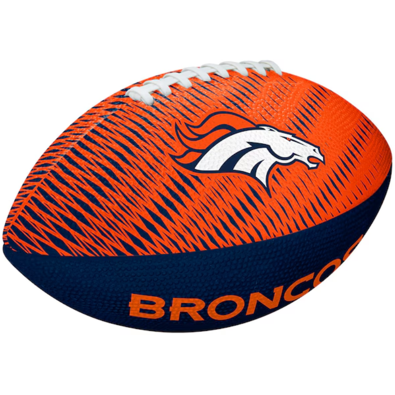 Wilson NFL Team Tailgate Football Junior Team Broncos