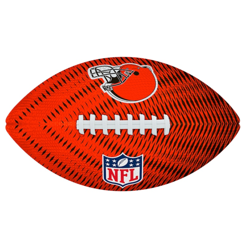 Wilson NFL Team Tailgate Football Junior Team Browns