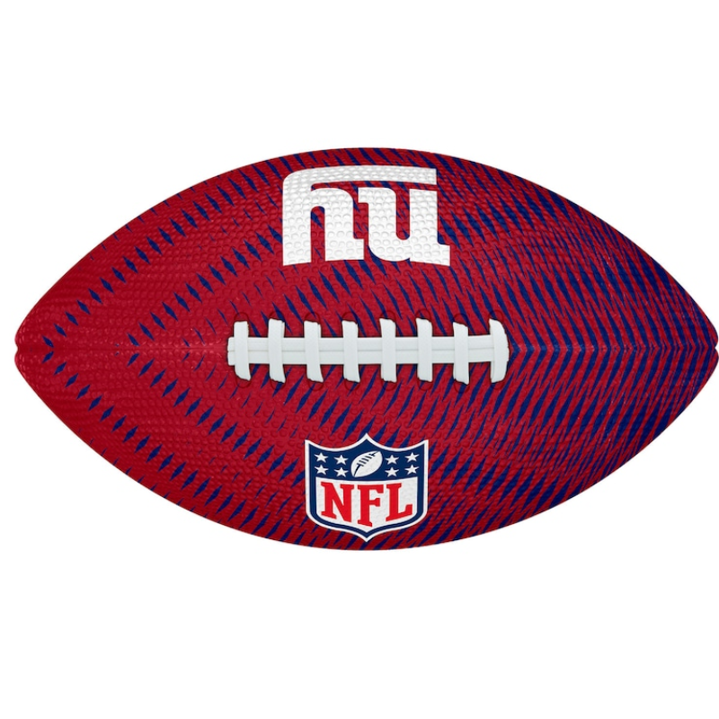 Wilson NFL Team Tailgate Football Junior Team Giants