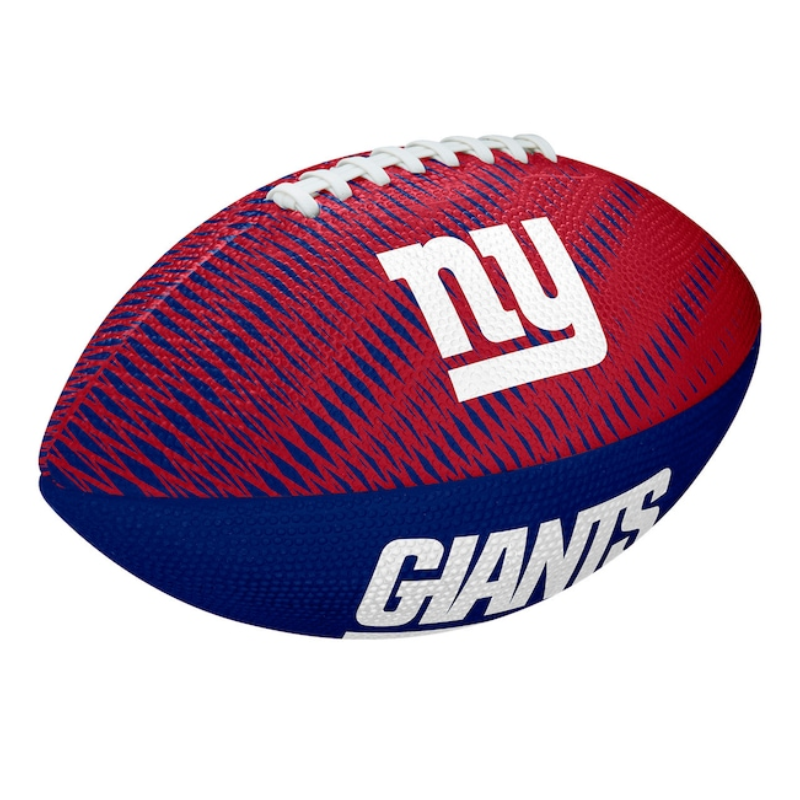 Wilson NFL Team Tailgate Football Junior Team Giants