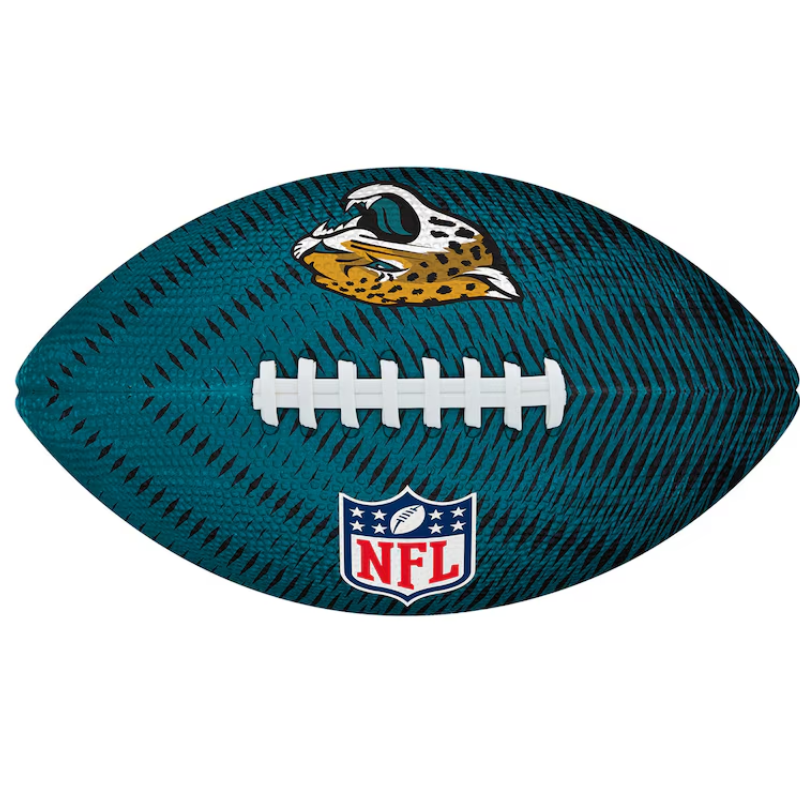 Wilson NFL Team Tailgate Football Junior Team Jaguars