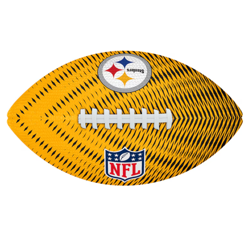 Wilson NFL Team Tailgate Football Junior Team Steelers