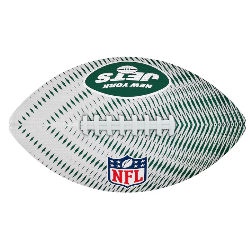 Wilson NFL Team Tailgate Football Junior Team Jets