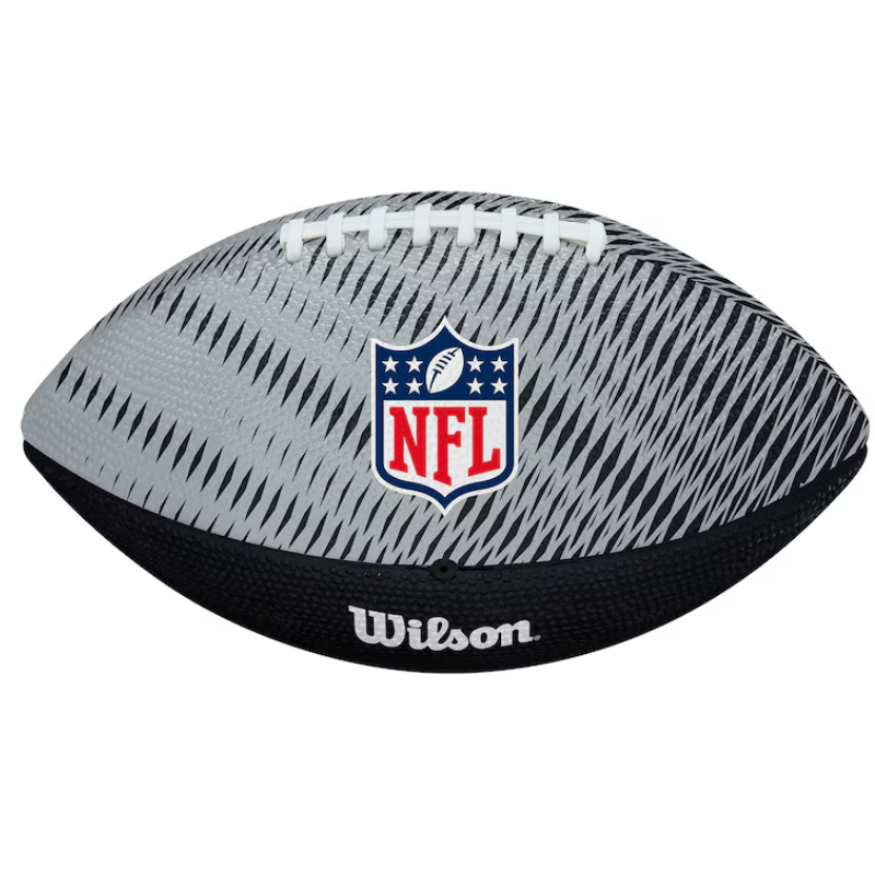 Wilson NFL Team Tailgate Football Junior Team Raiders