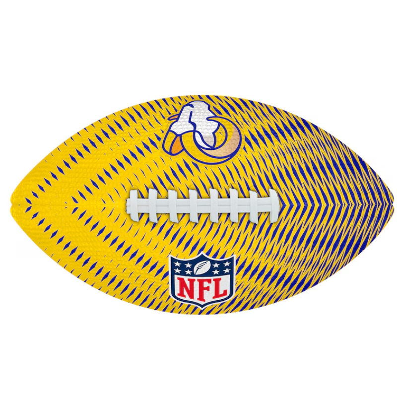 Wilson NFL Team Tailgate Football Junior Team Rams