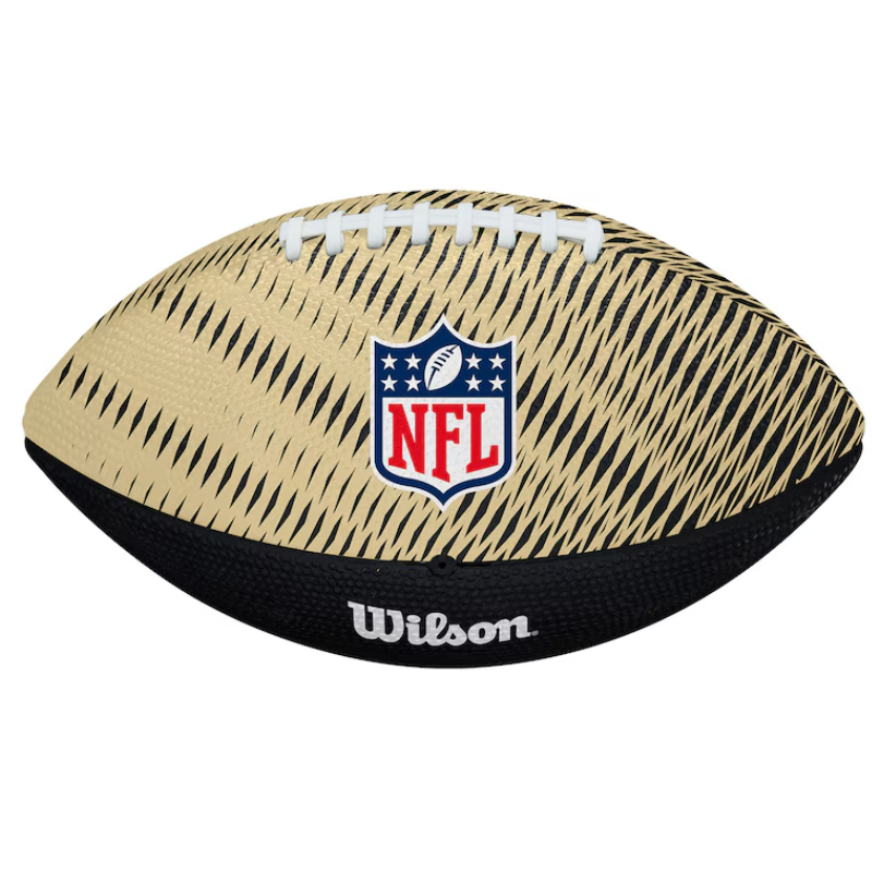 Wilson NFL Team Tailgate Football Junior Team Saints