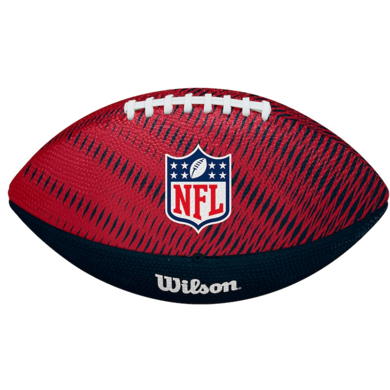Wilson NFL Team Tailgate Football Junior Team Texans