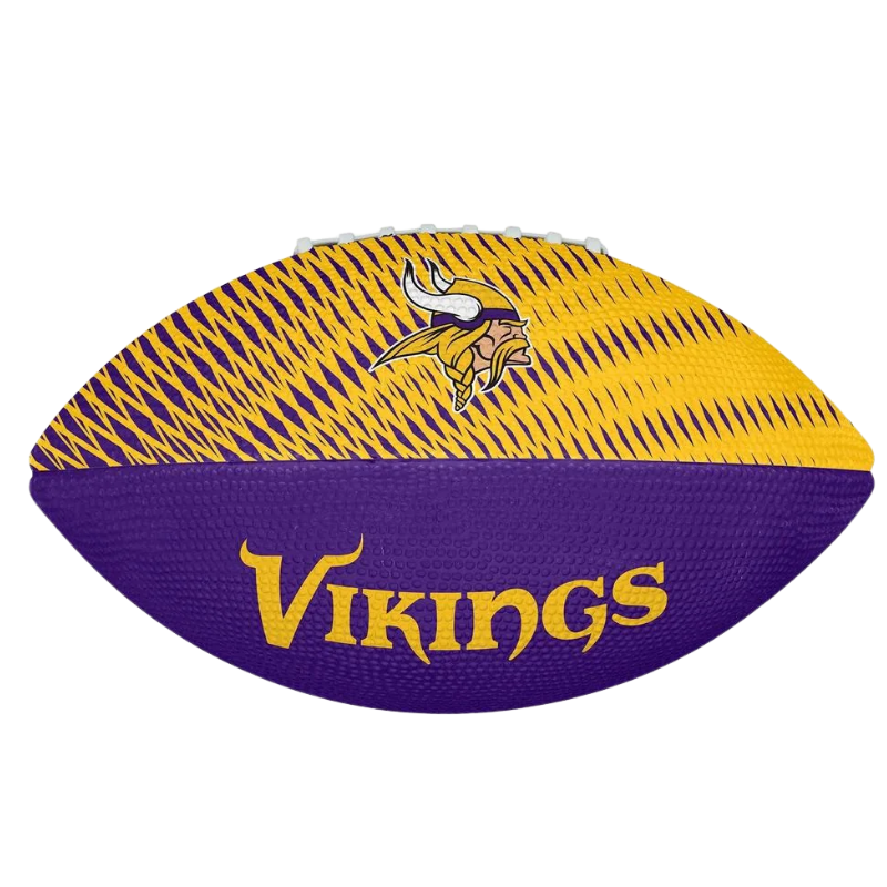 Wilson NFL Team Tailgate Football Junior Team Vikings