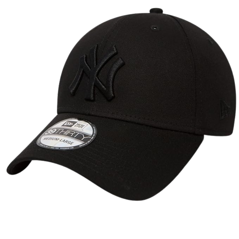 New Era 39Thirty League Basic Yankees S/M Black/Black