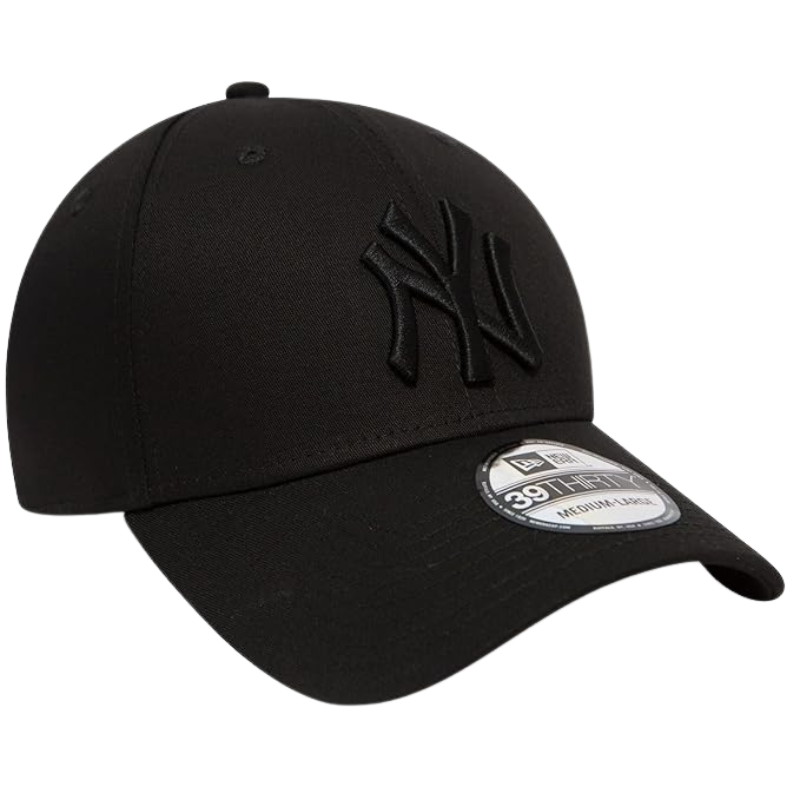 New Era 39Thirty League Basic Yankees S/M Black/Black