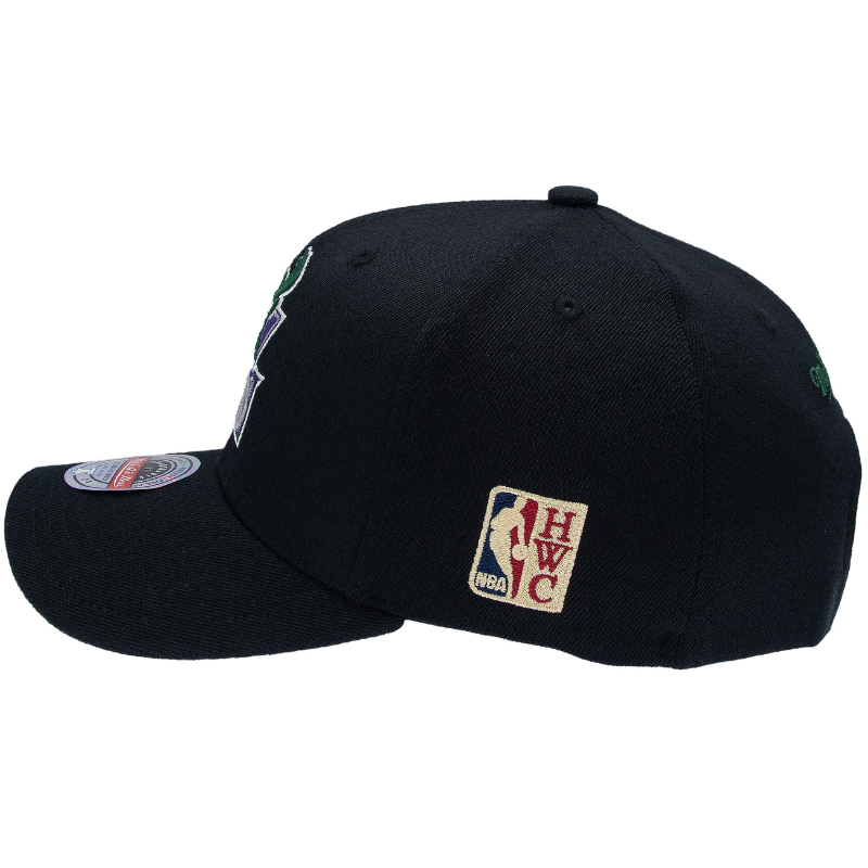 Mitchell & Ness Logo SP Classic Red NBA Team Milwaukee Bucks