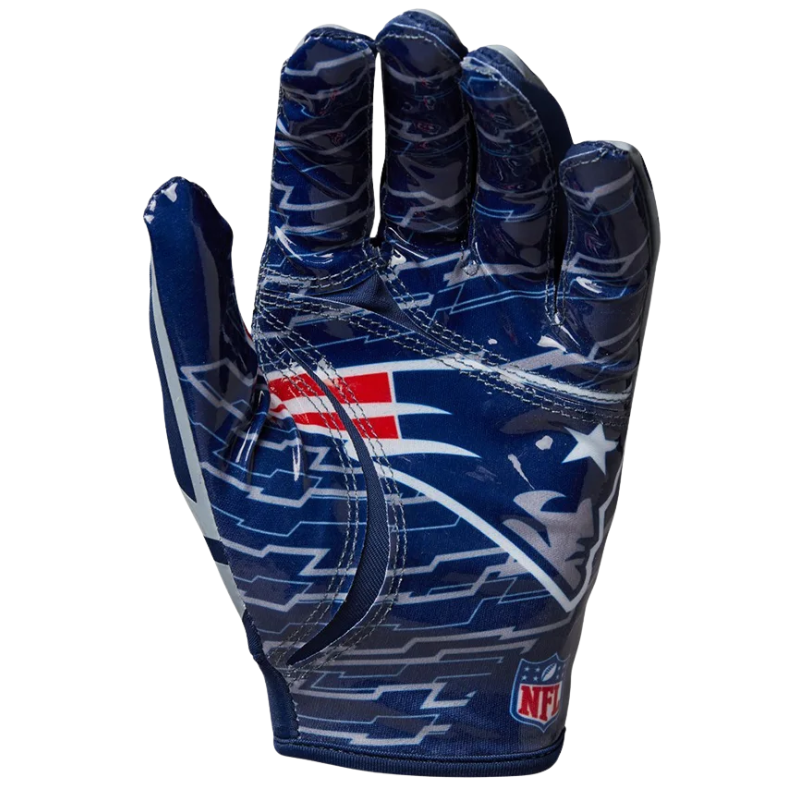 Wilson Youth NFL Stretch Fit Gloves Team New England Patriots