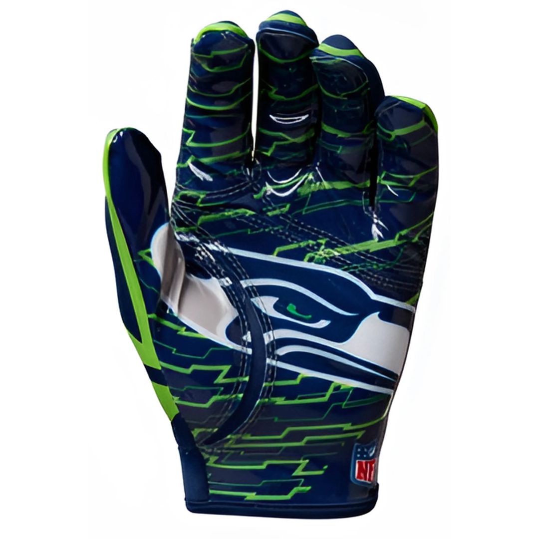 Wilson Adult NFL Stretch Fit Gloves Team Seattle Seahawks