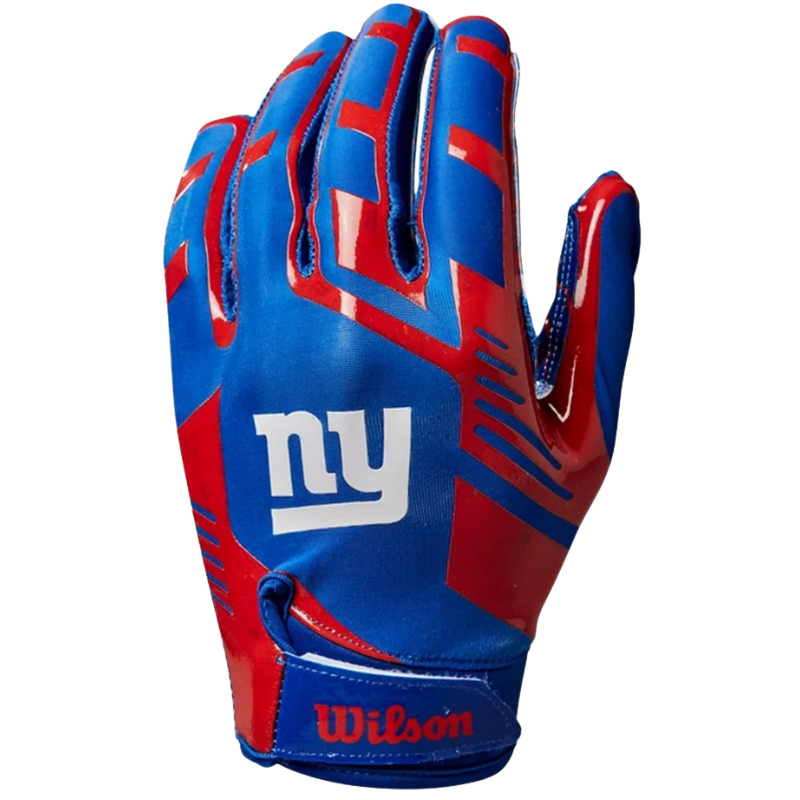 Wilson Adult NFL Stretch Fit Gloves Team New York Giants