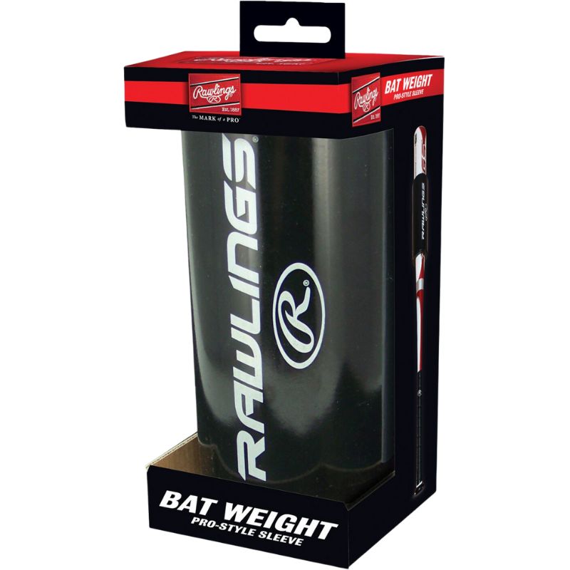Rawlings BWPRO24 Pro Style Sleeve Bat Weight 24 oz 7 inch | Swing Trainer Bat Speed Baseball Softball