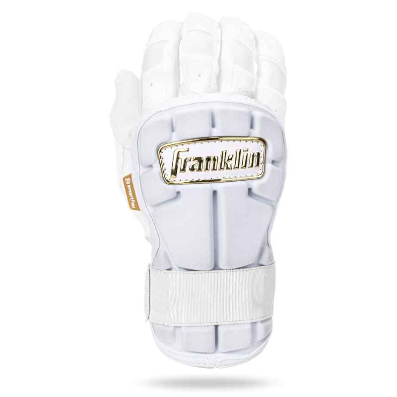 Franklin Adult Hand Guard LG PRT Series Color White/Gold