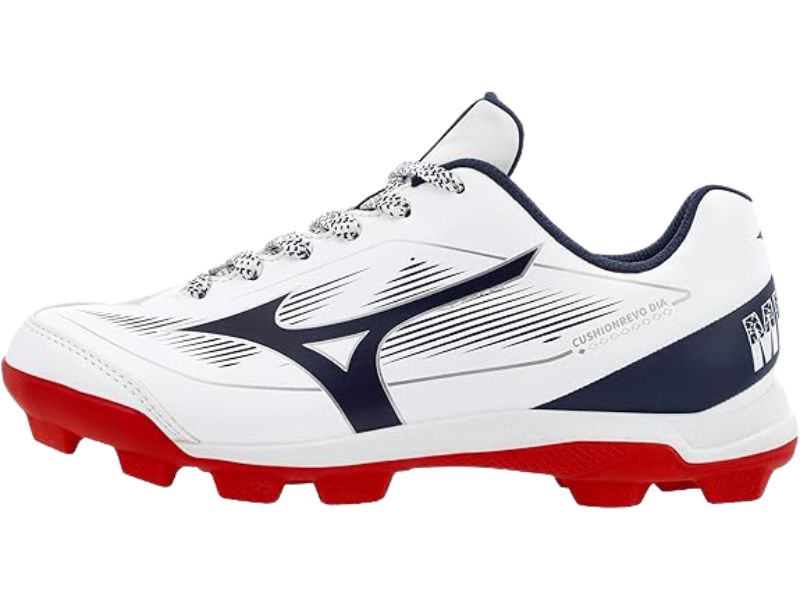 Mizuno Cushionrevo Diamond Jr. (320709) 5,5 White/Navy