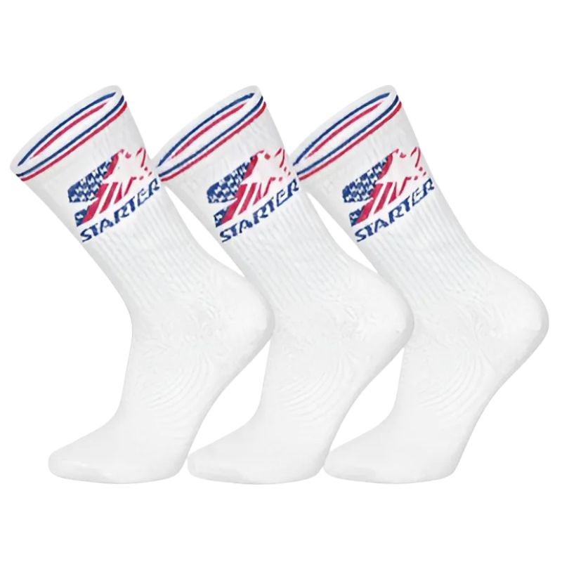 Starting Point Socks Starter 3pk Crew Socks (61) 43/46 White