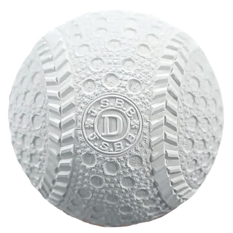 Kenko 8.0D Durable Rubber Cover 8 Inch Undersize Baseball Color White