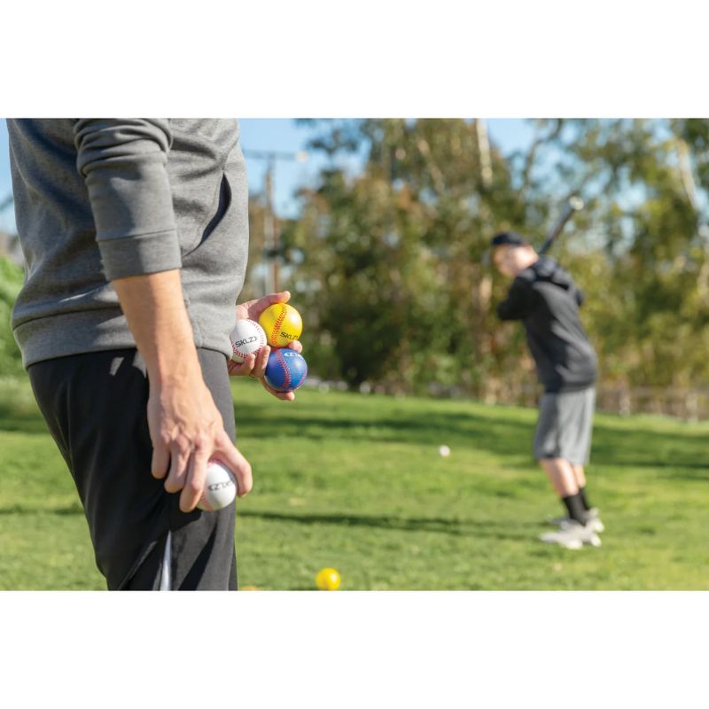 SKLZ 100% Foam Training Baseballs for Fielding & Hitting (6 Pack) 212686