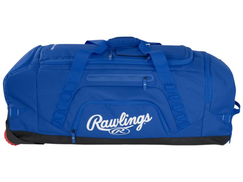 Rawlings YADI2 Wheeled Equipment Bag (Catcher) Color Royal