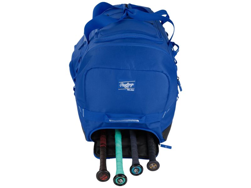 Rawlings YADI2 Wheeled Equipment Bag (Catcher) Color Royal