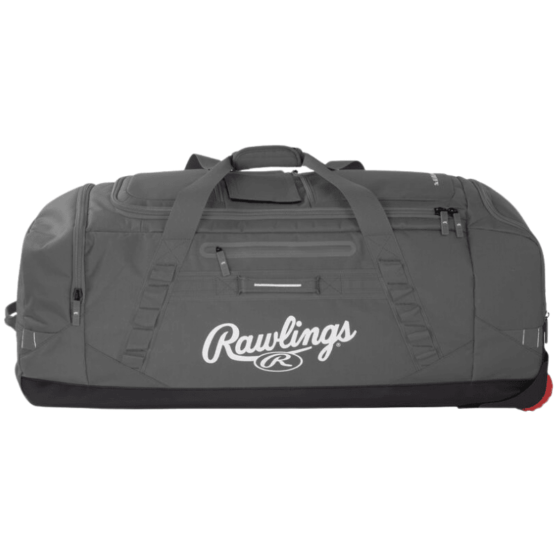 Rawlings YADI2 Wheeled Equipment Bag (Catcher Color Graphite)